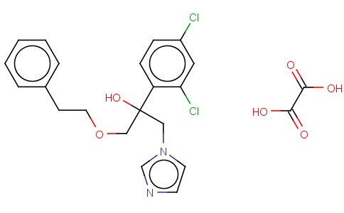 1H-IMIDAZOLE-1-ETHANOL, ALPHA-(2,4-DICHLOROPHENYL)-ALPHA-((2-PHENYLETH OXY)METHYL)-, ETHANEDIOATE SA